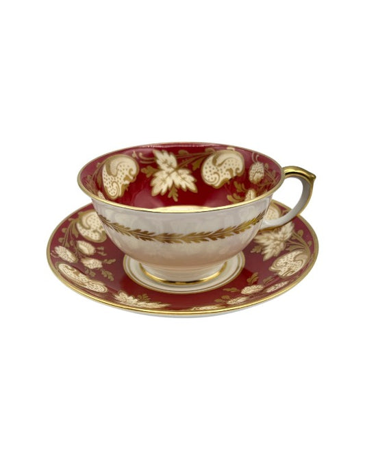 Crown Staffordshire English Tea Cup and Saucer