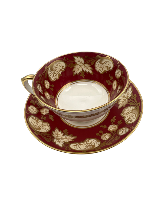 Crown Staffordshire English Tea Cup and Saucer