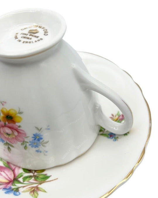 Crownford English Tea Cup and Saucer