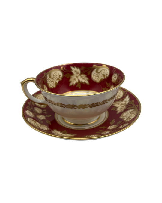 Crown Staffordshire English Tea Cup and Saucer